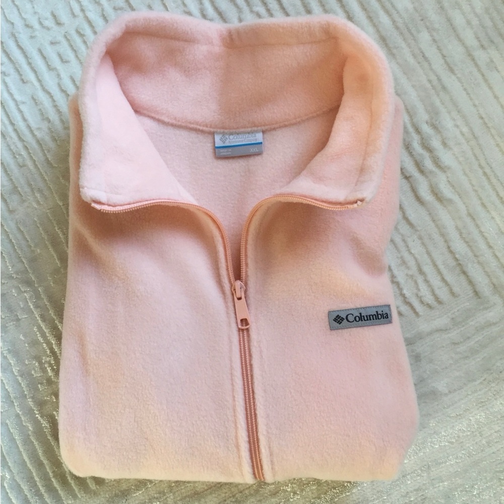 Columbia Soft Pink Women's Fleece Vest